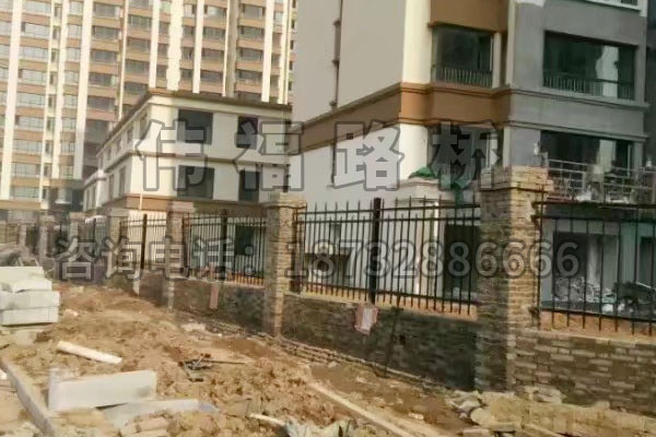 衡水棗強麗景藍灣小區圍牆護欄