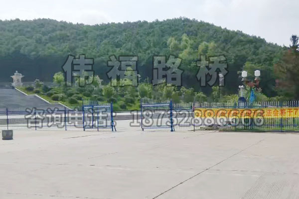 吉林六頂山景區圍欄